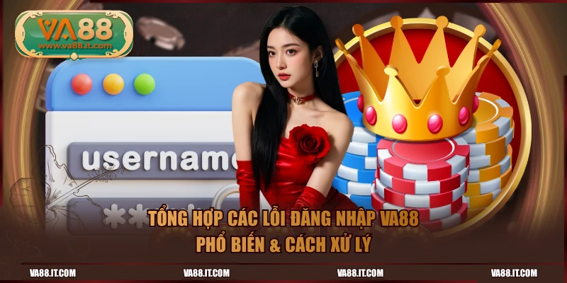 Tổng hợp các lỗi đăng nhập VA88 phổ biến & cách xử lý